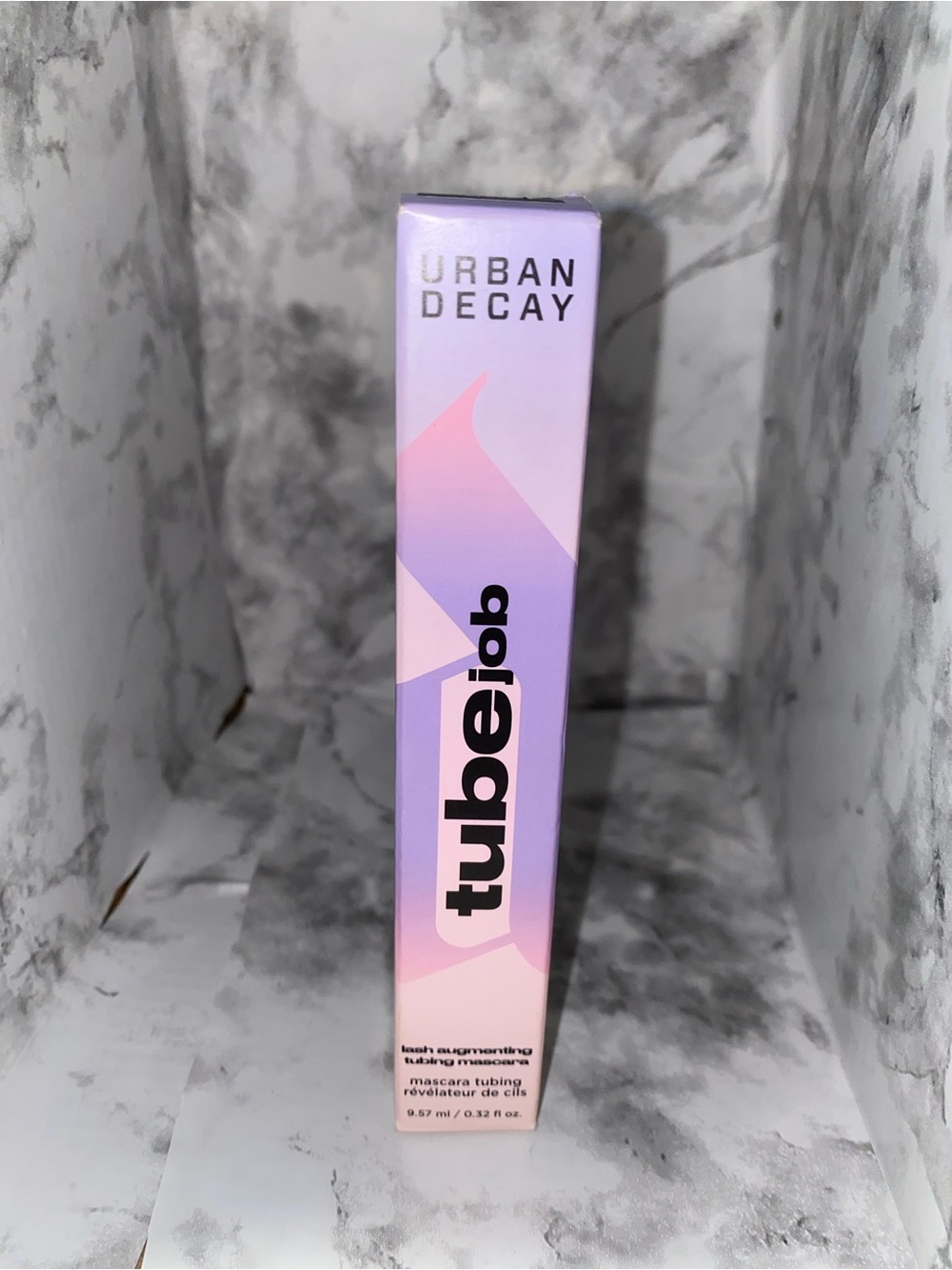 Urban Decay Tubejob Mascara in Lavender and Pink Packaging